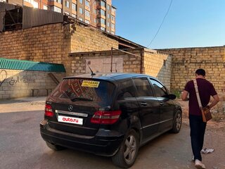 2007 Mercedes-Benz B-Класс 170 I (W245), чёрный, 500000 рублей, вид 4