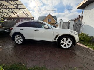 2013 Infiniti FX37 II (S51) Рестайлинг, белый, 2350000 рублей, вид 4