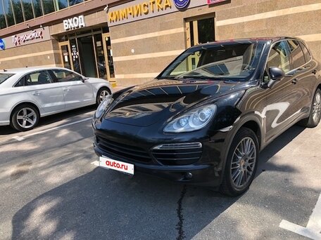 2013 Porsche Cayenne II (958), чёрный, 2999999 рублей, вид 2
