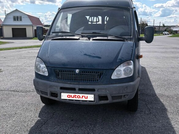2008 ГАЗ ГАЗель (3302), синий, 550000 рублей