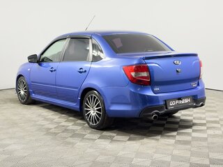 2016 Lada (ВАЗ) Granta Sport I, синий, 949900 рублей, вид 2
