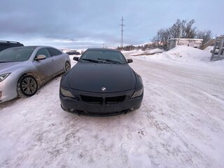 2004 BMW 6 серии 645i II (E63/E64), чёрный, 600000 рублей, вид 2