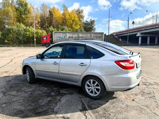 2015 Lada (ВАЗ) Granta I, серебристый, 490000 рублей, вид 5
