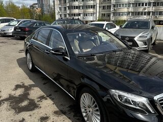 2014 Mercedes-Benz S-Класс 500 Long VI (W222, C217), чёрный, 2600000 рублей, вид 2