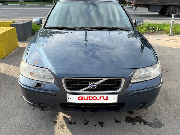 2005 Volvo S60 I Рестайлинг, синий, 400000 рублей