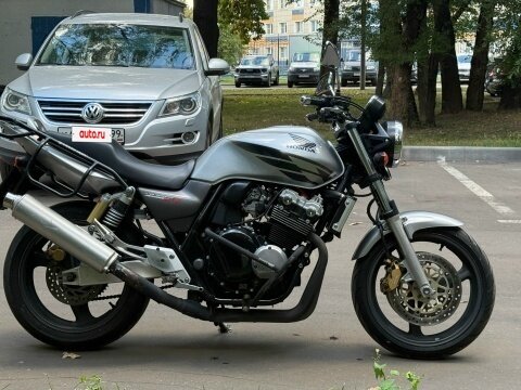2004 Honda CB 400 Super Four, серебристый, 350000 рублей