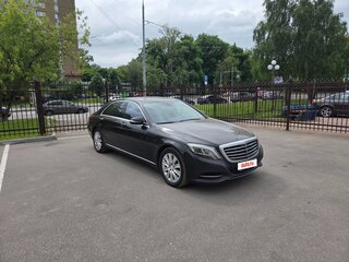 2015 Mercedes-Benz S-Класс 500 VI (W222, C217), чёрный, 3500000 рублей, вид 3