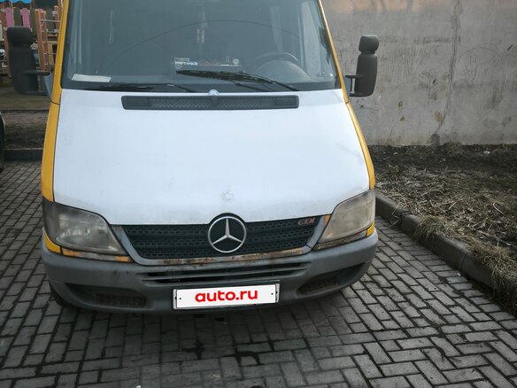 2004 Mercedes-Benz Sprinter, жёлтый, 599000 рублей - вид 1