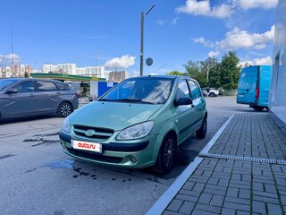 2005 Hyundai Getz I Рестайлинг, зелёный, 260000 рублей, вид 1