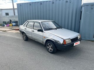2001 Lada (ВАЗ) 21099, серебристый, 135000 рублей, вид 2