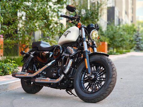 2021 Harley-Davidson Forty-Eight, белый, 1405000 рублей, вид 1
