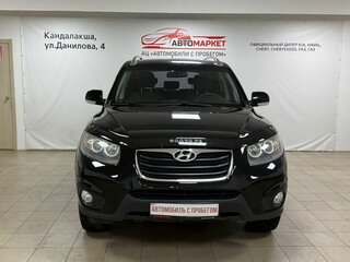 2011 Hyundai Santa Fe II Рестайлинг, чёрный, 899000 рублей, вид 2