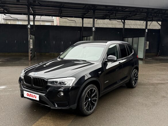 2014 BMW X3 28i xDrive II (F25) Рестайлинг, чёрный, 2000000 рублей