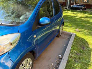 2010 Citroen C1 I Рестайлинг, синий, 450000 рублей, вид 3