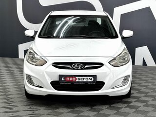 2012 Hyundai Solaris I, белый, 669900 рублей, вид 2