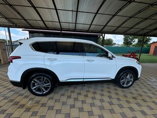 2018 Hyundai Santa Fe IV, белый, 2800000 рублей, вид 4