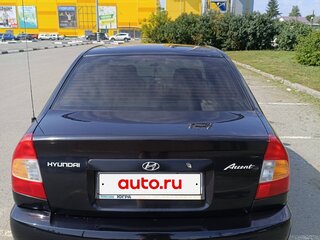 2005 Hyundai Accent ТагАЗ II, чёрный, 420000 рублей, вид 5