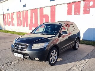2008 Hyundai Santa Fe II, чёрный, 1150000 рублей, вид 4