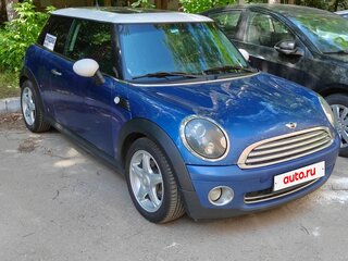 2007 Mini Hatch Cooper II (R56), синий, 875000 рублей, вид 3