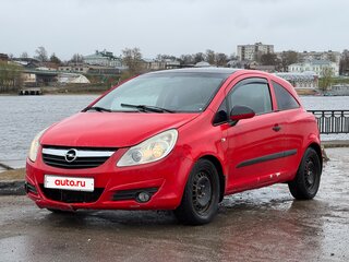2007 Opel Corsa D, красный, 170000 рублей, вид 1