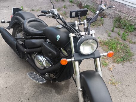 2002 Suzuki Boulevard C50, чёрный, 250000 рублей, вид 4