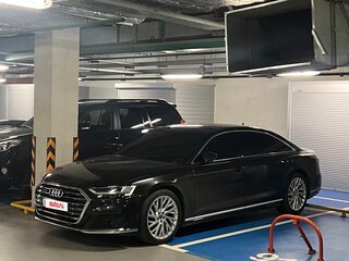 2021 Audi A8 Long 55 TFSI IV (D5), чёрный, 6900000 рублей, вид 2