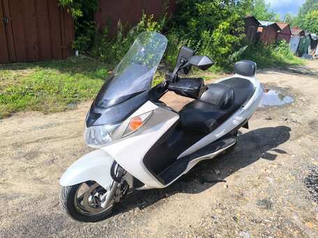 2005 Suzuki Burgman (SkyWave) 250, белый, 295000 рублей, вид 1