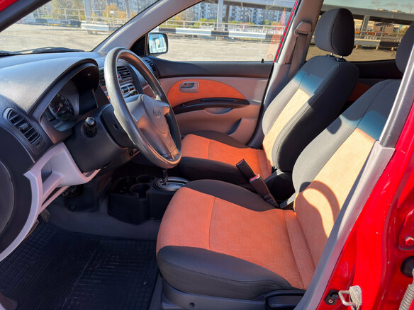 2007 Kia Picanto I Рестайлинг, красный, 460000 рублей - вид 27