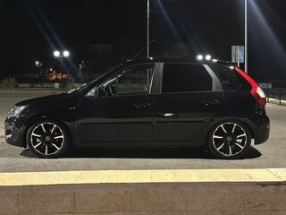 2014 Lada (ВАЗ) Kalina II, чёрный, 550000 рублей, вид 4