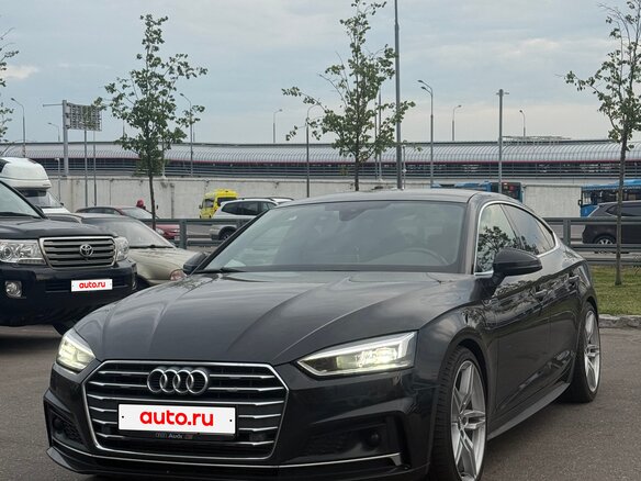 2018 Audi A5 II (F5), чёрный, 2950000 рублей - вид 1