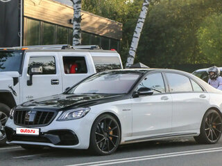 2014 Mercedes-Benz S-Класс AMG 63 AMG Long III (W222, C217), белый, 5499999 рублей, вид 1