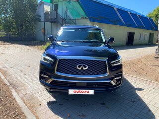2018 Infiniti QX80 I Рестайлинг 2, синий, 4650000 рублей, вид 2