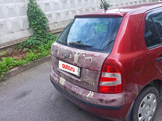 2006 Skoda Fabia I Рестайлинг, красный, 150000 рублей, вид 5
