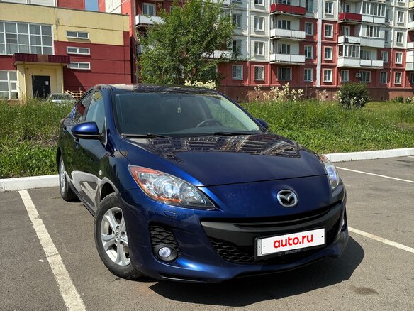 2011 Mazda 3 II (BL) Рестайлинг, синий, 935000 рублей - вид 3