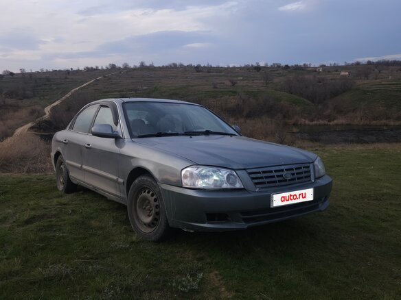 2001 Kia Optima I, серебристый, 220000 рублей - вид 7