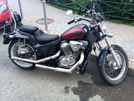 1994 Honda Steed 600, чёрный, 240000 рублей, вид 1