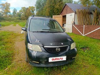 2003 Mazda MPV II (LW), чёрный, 250000 рублей, вид 1