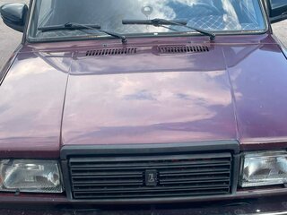 2007 Lada (ВАЗ) 2107, пурпурный, 280000 рублей, вид 1