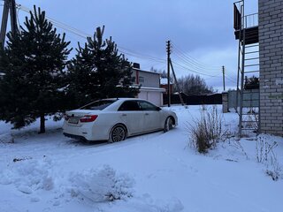 2014 Toyota Camry VII (XV50), белый, 1400000 рублей, вид 3