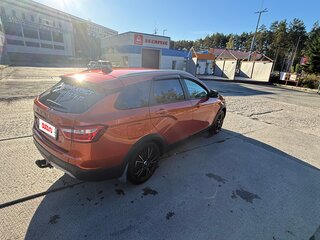2018 Lada (ВАЗ) Vesta SW Cross I, оранжевый, 900000 рублей, вид 3