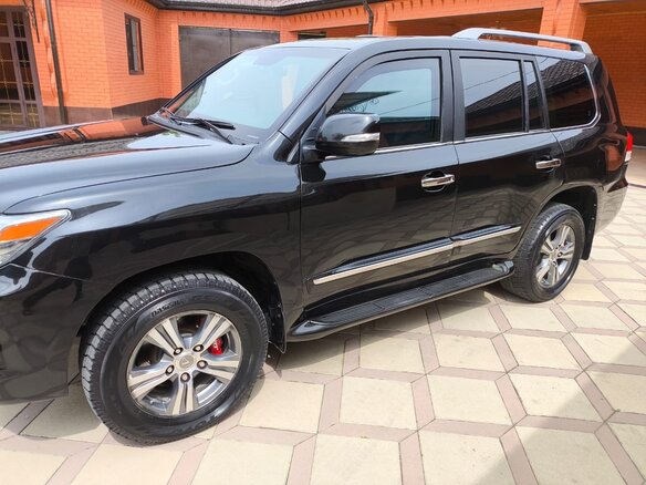 2014 Lexus LX 570 III Рестайлинг, чёрный, 7999999 рублей - вид 5
