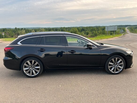2019 Mazda 6 III (GJ) Рестайлинг 2, чёрный, 2150000 рублей - вид 3