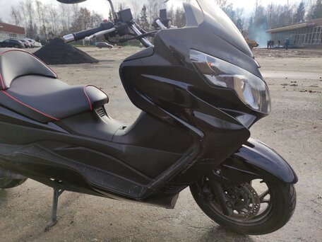 2007 Suzuki Burgman (SkyWave) 250, чёрный, 250000 рублей, вид 4
