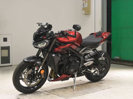 2023 Triumph Street Triple, пурпурный, 1140000 рублей, вид 5
