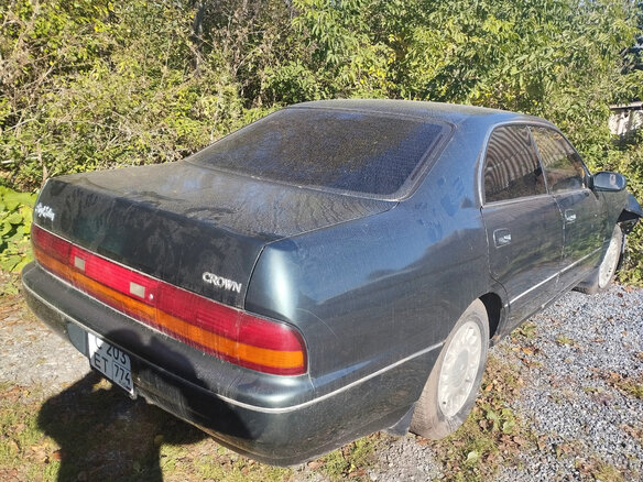 1991 Toyota Crown IX (S140), зелёный, 200000 рублей - вид 2