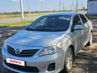 2012 Toyota Corolla X (E140, E150) Рестайлинг, серебристый, 1400000 рублей, вид 2