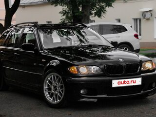 2004 BMW 3 серии 318d IV (E46) Рестайлинг, чёрный, 750000 рублей, вид 4