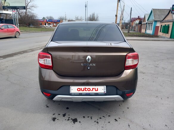2020 Renault Logan Stepway II Рестайлинг, коричневый, 1270000 рублей - вид 1