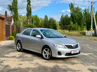 2011 Toyota Corolla X (E140, E150) Рестайлинг, серебристый, 890000 рублей, вид 5