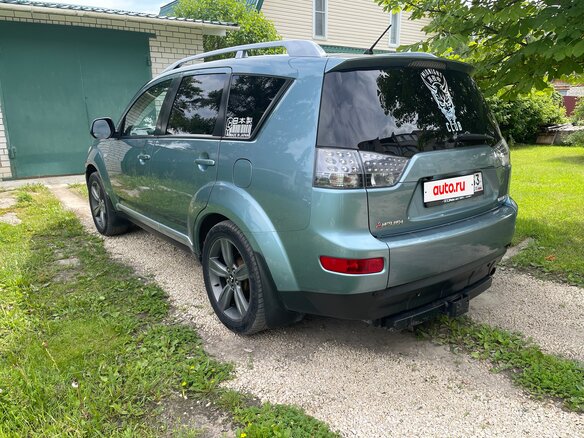 2007 Mitsubishi Outlander II, серый - вид 4